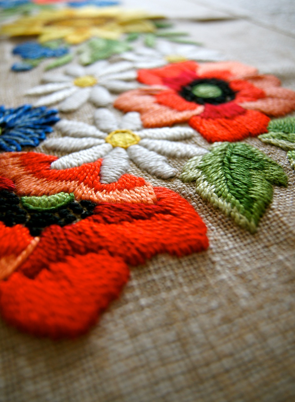 fabric yarn blanket free photo