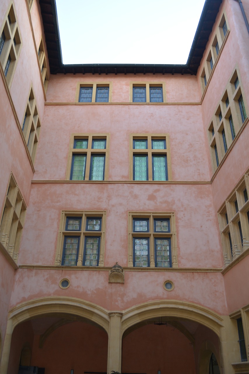 facade lyon building free photo