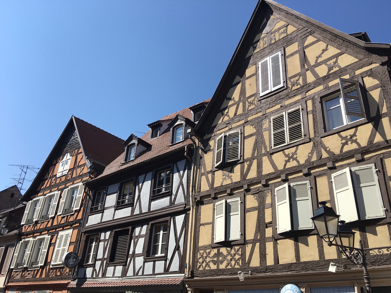 facade house alsace free photo