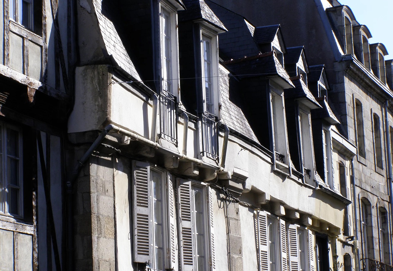 facade road homes free photo