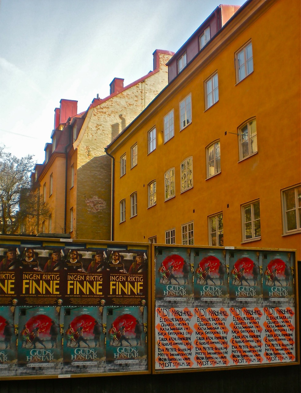 facade poster södermalm free photo