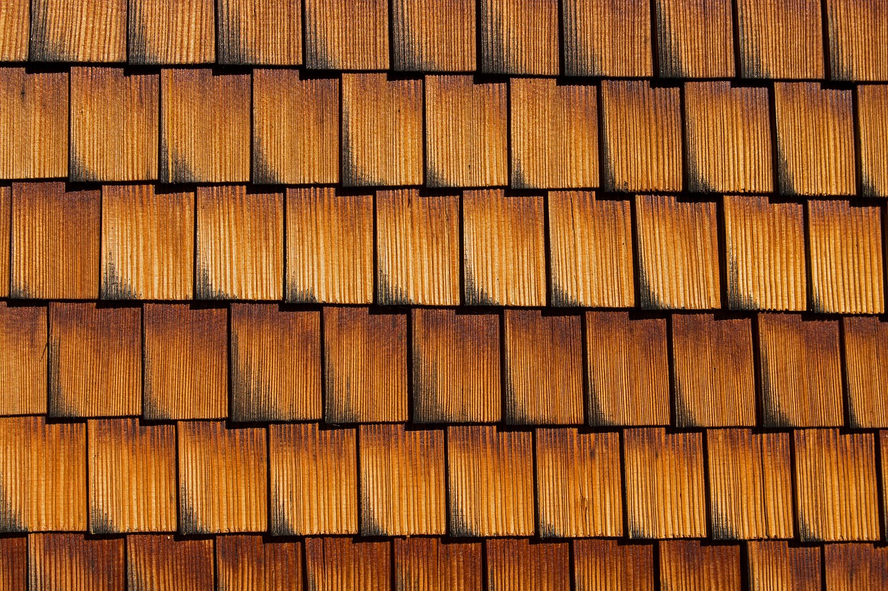 facade cladding shingle wood shingles free photo