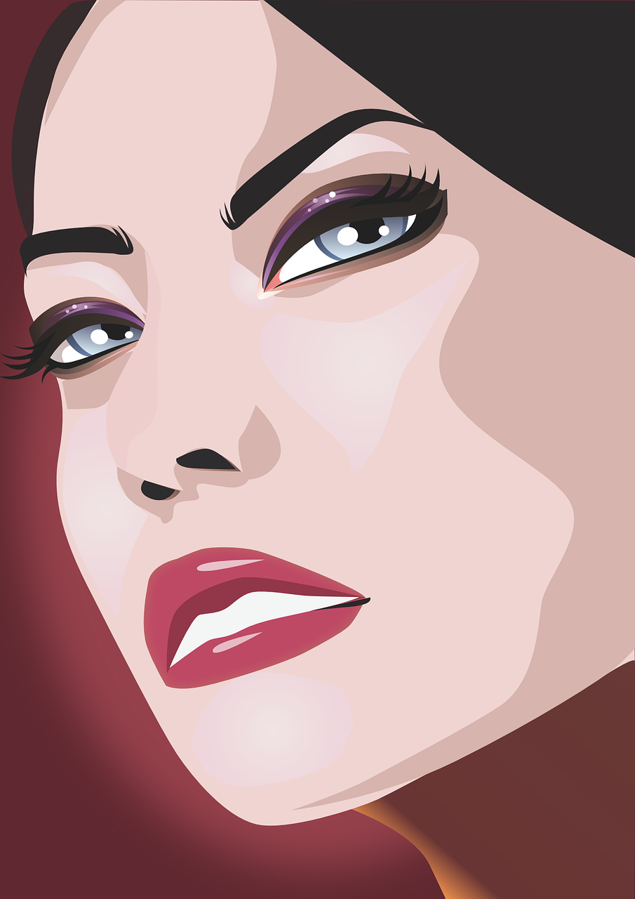 face woman graphic free photo