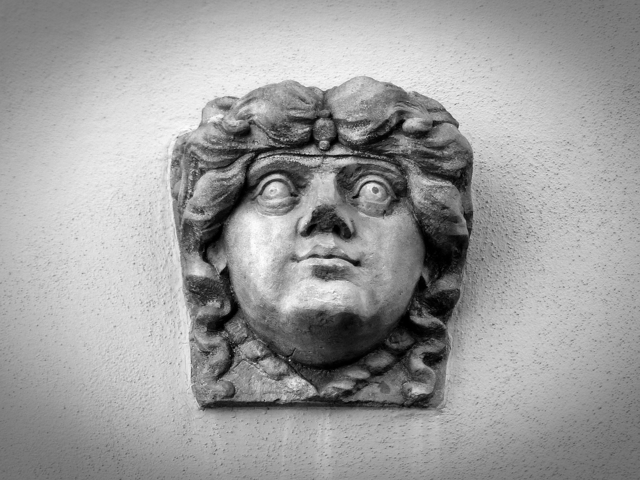 face wall stone free photo