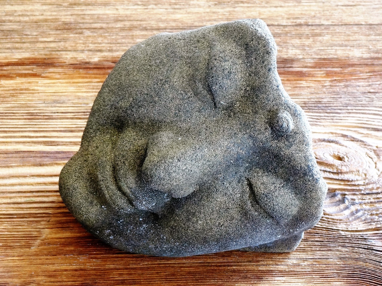 face mask stone figure free photo