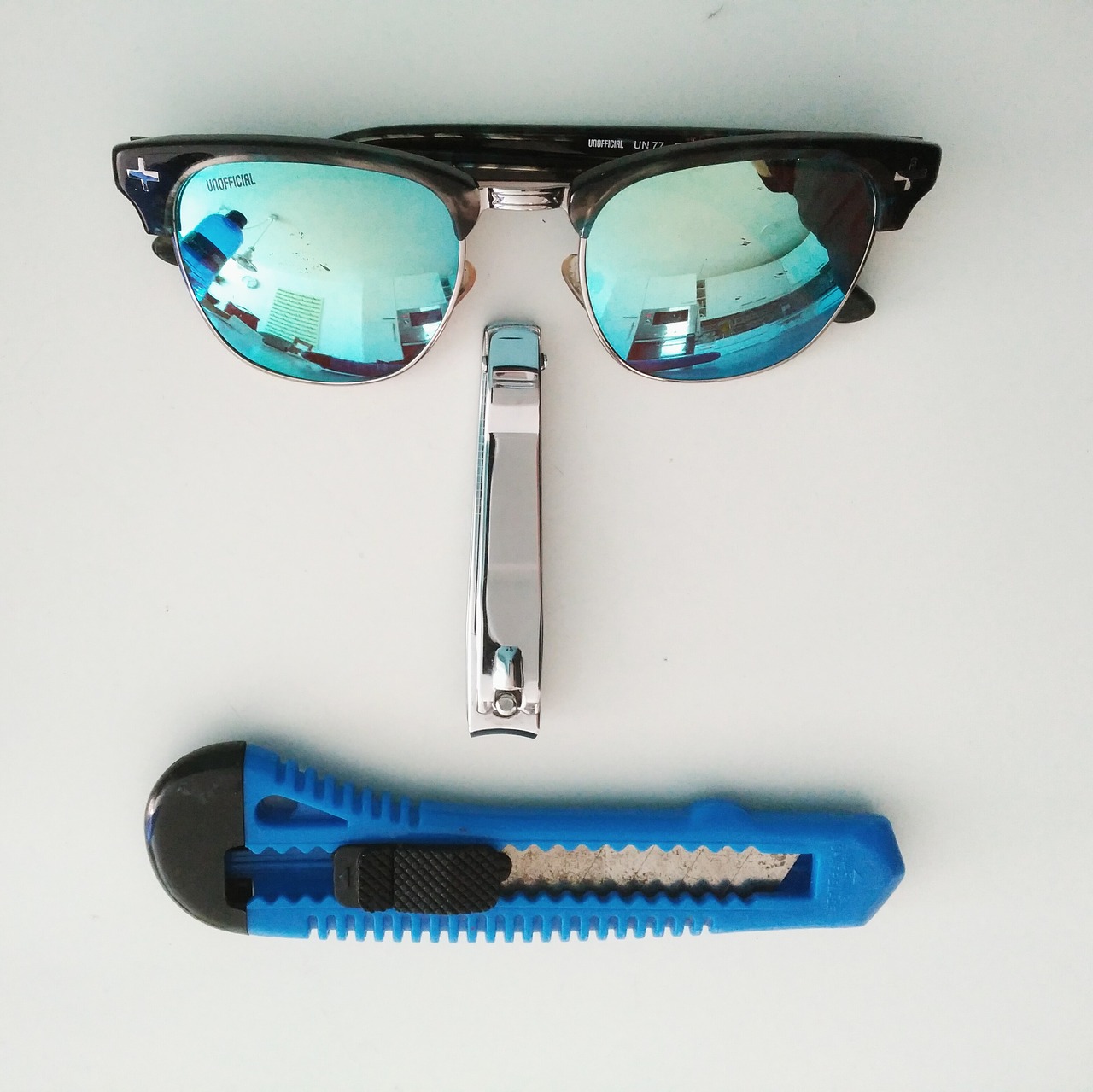 face sunglasses nail clippers free photo