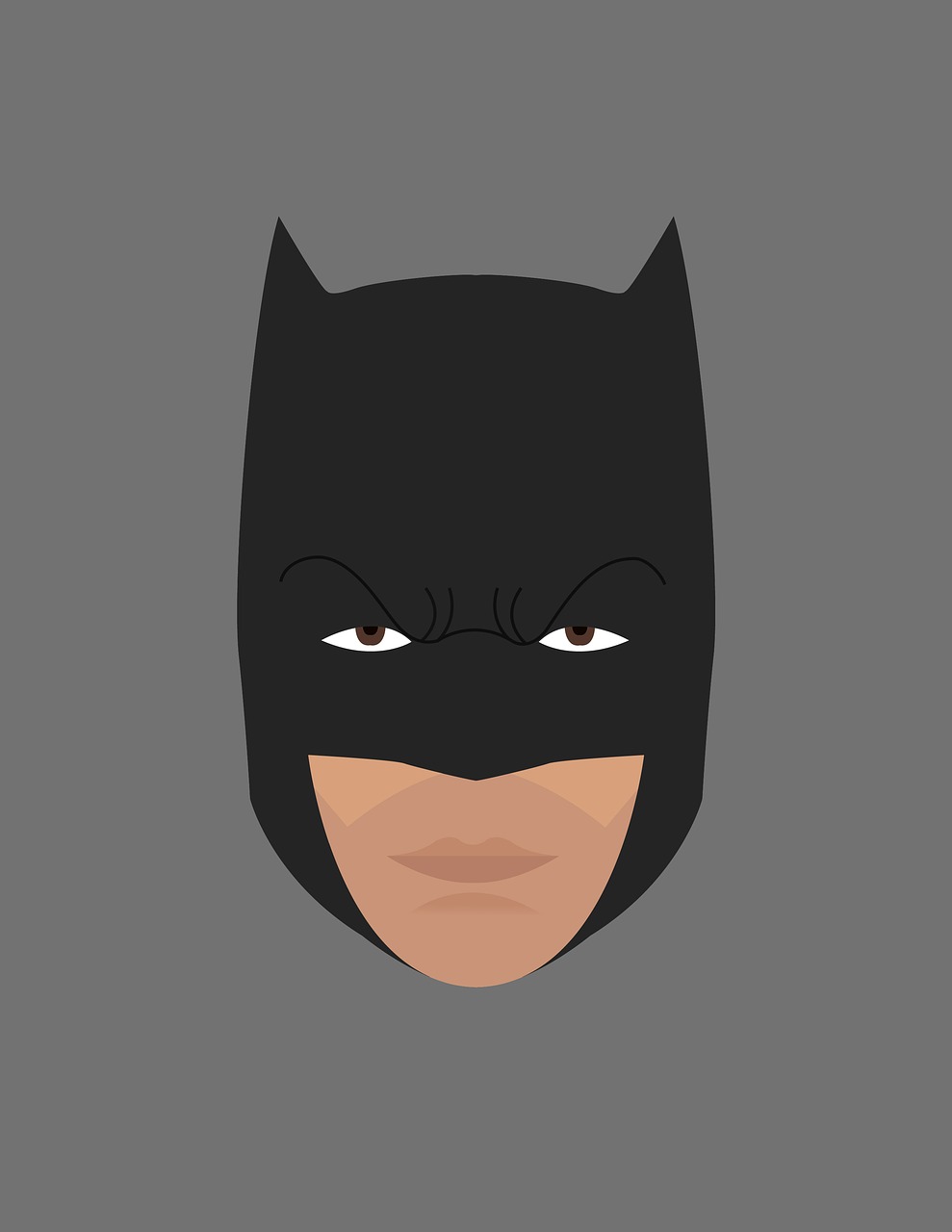 face batman art batman free photo