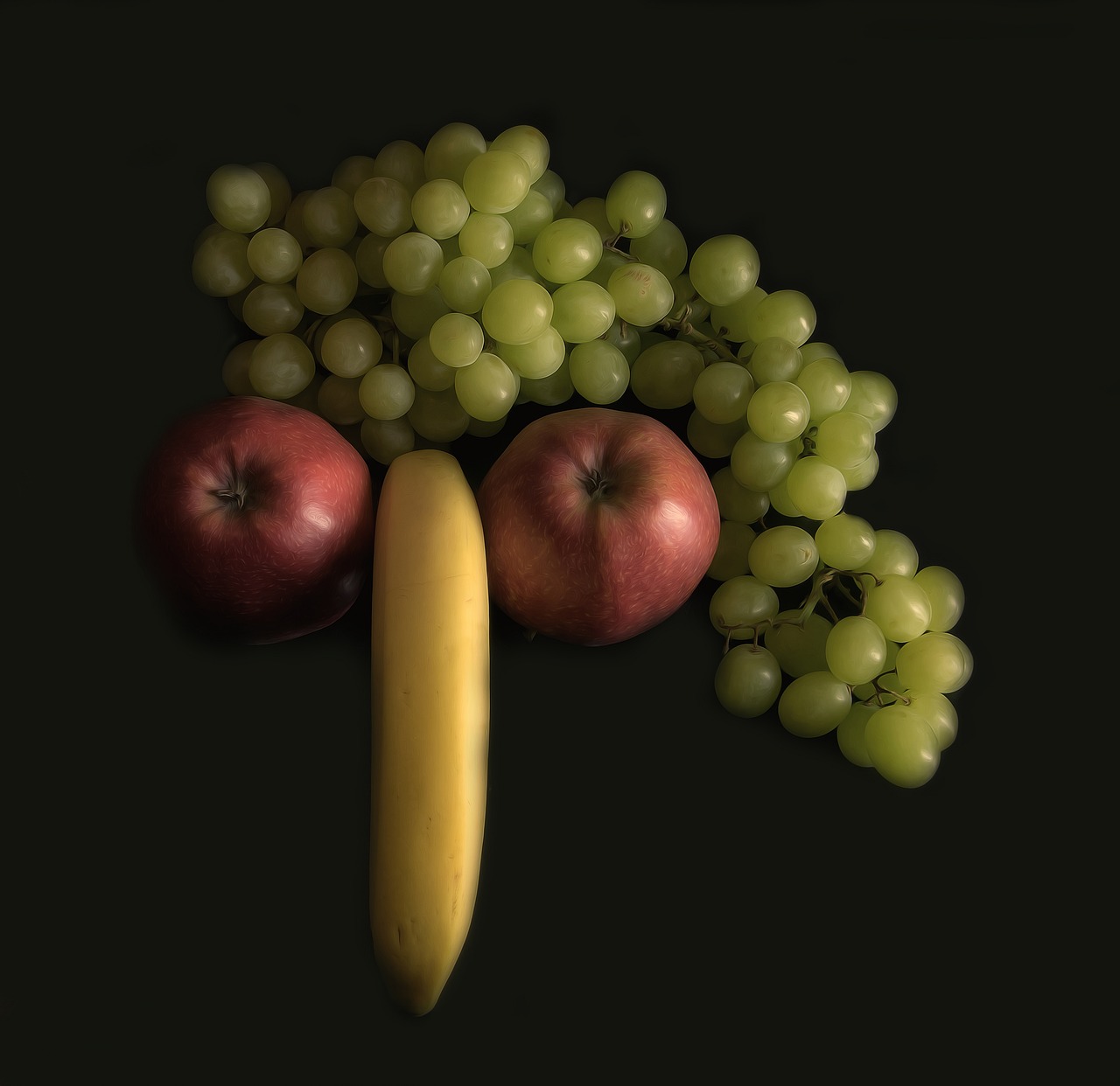 face fruit funny free photo