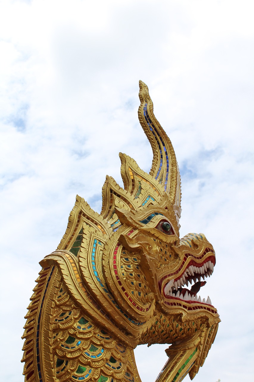 face dragon thailand free photo