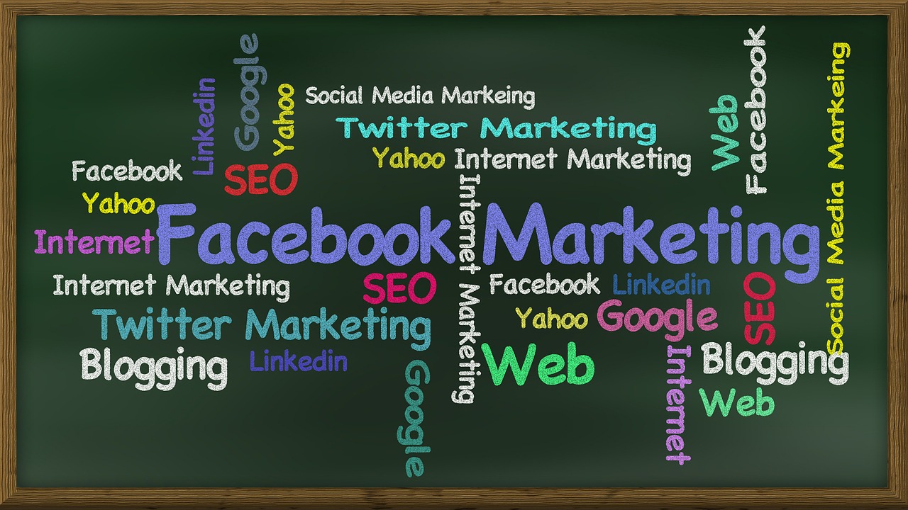 Download free photo of Facebook,social media,marketing,chalk blackboard,internet - from needpix.com