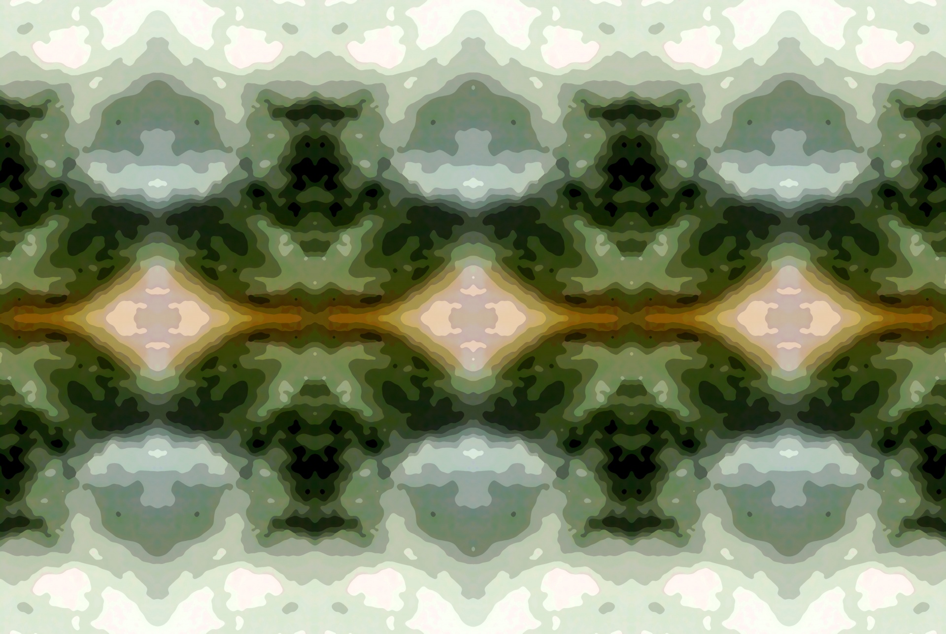 pattern artistic green free photo