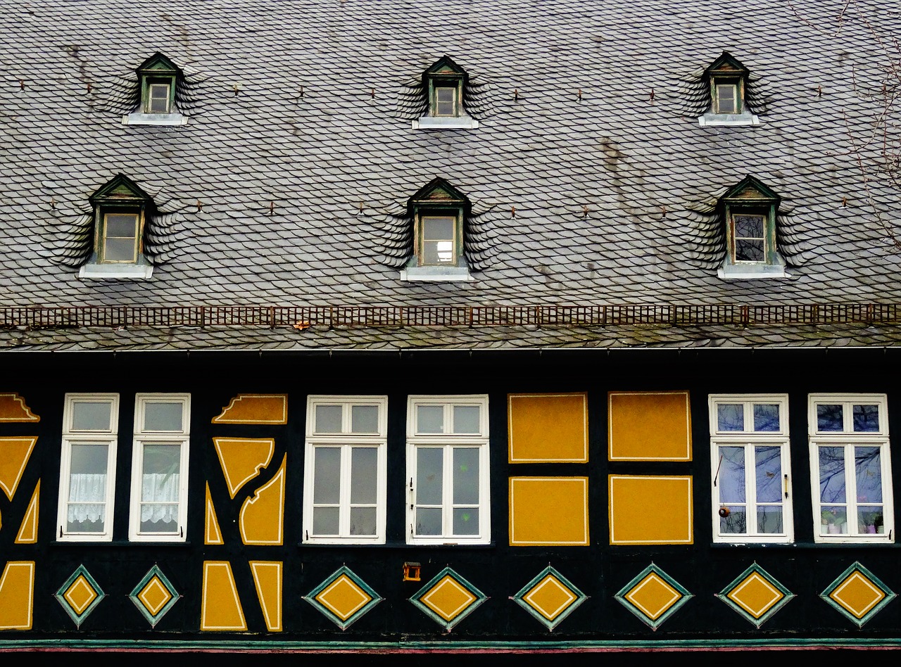 fachwerkhaus roof truss free photo