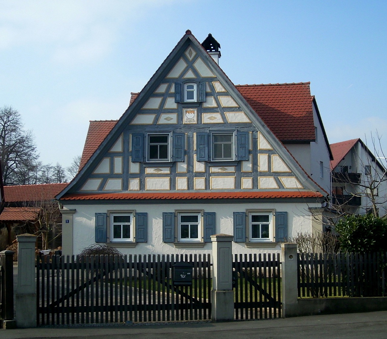 fachwerkhaus truss building free photo