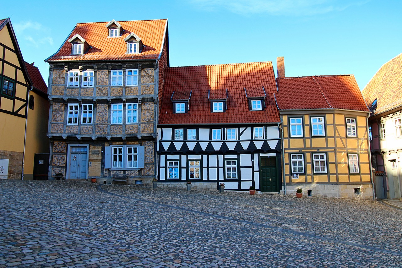 fachwerkhäuser historically building free photo