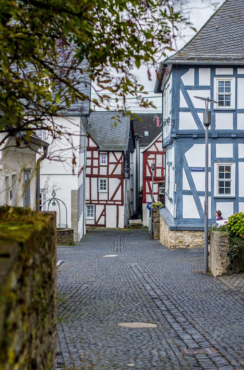 fachwerkhäuser old town truss free photo