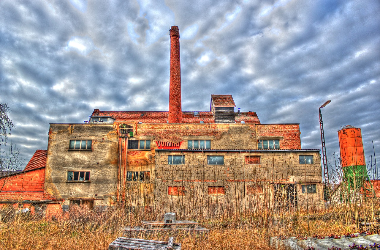 factory lost places old free photo