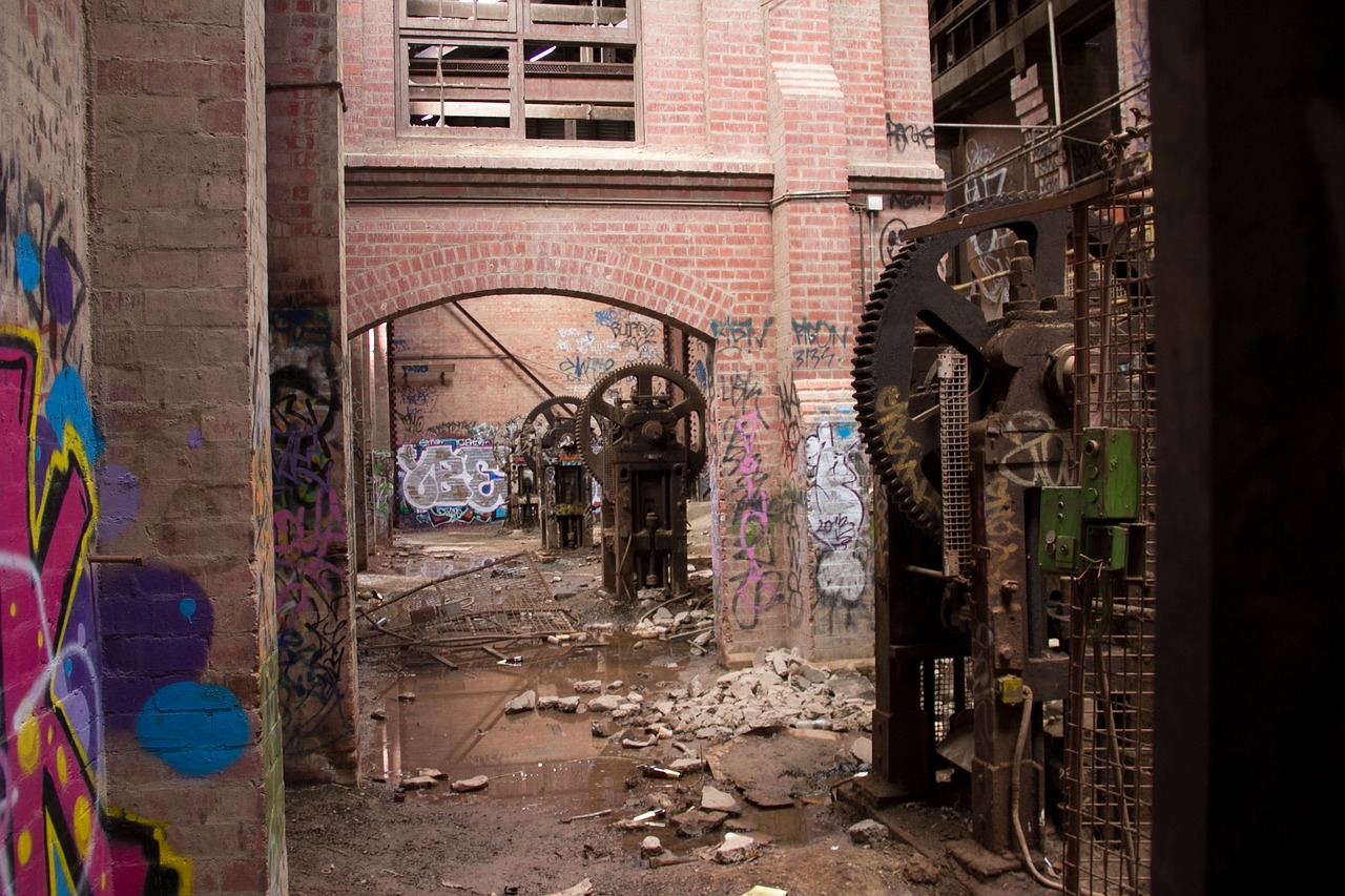 factory urban exploration abandoned free photo