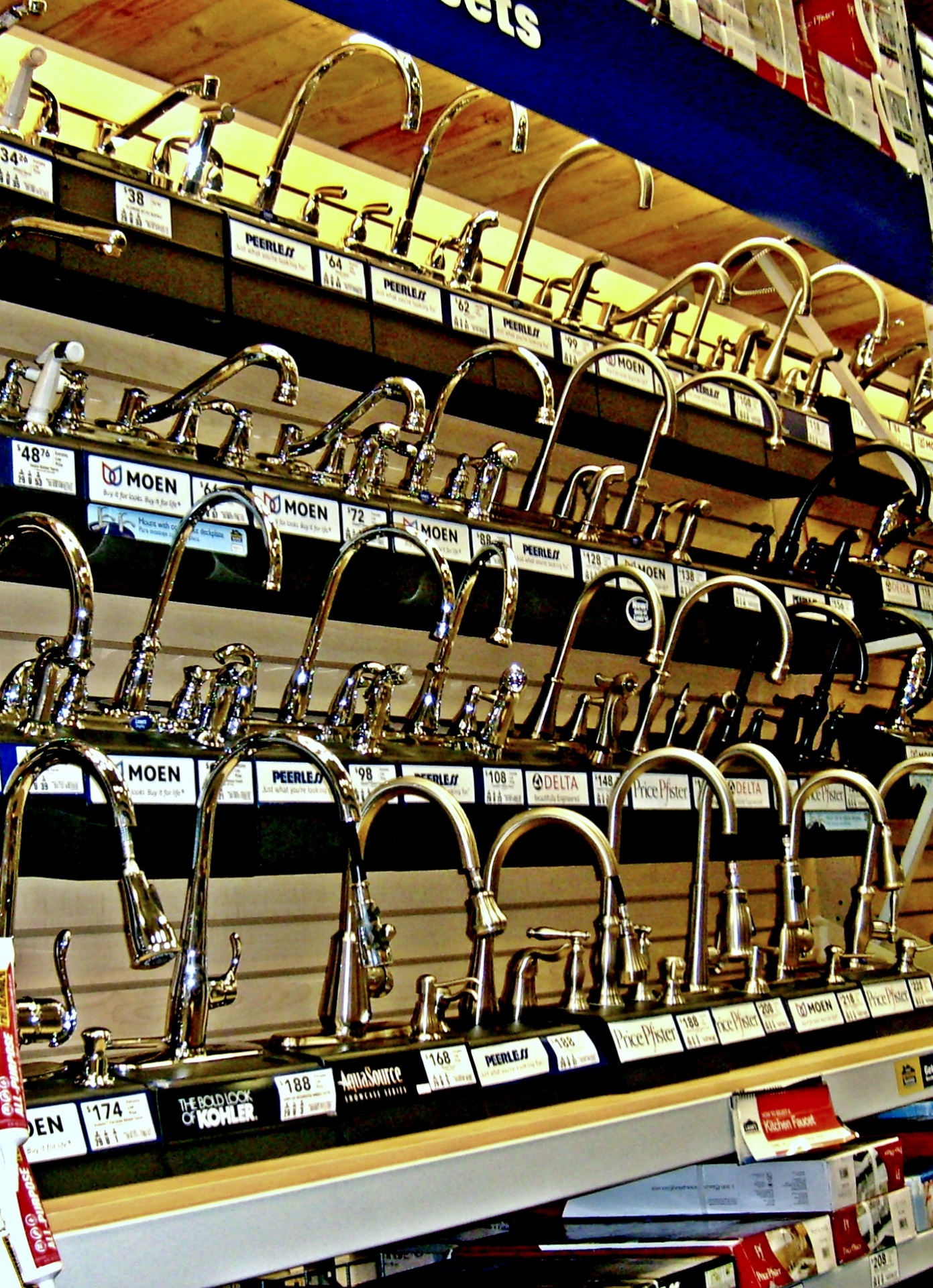 business display faucets free photo