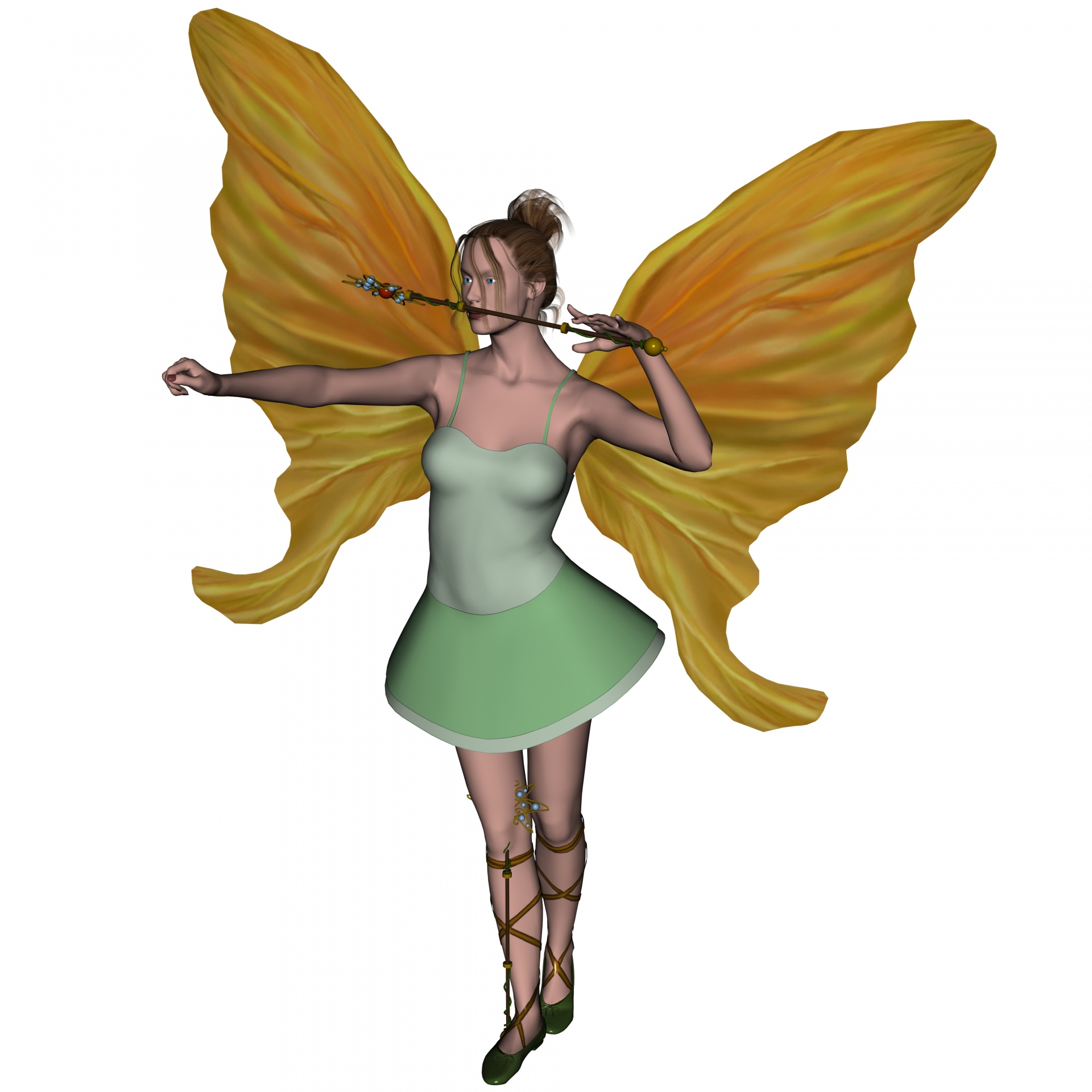 faery 3d wings free photo