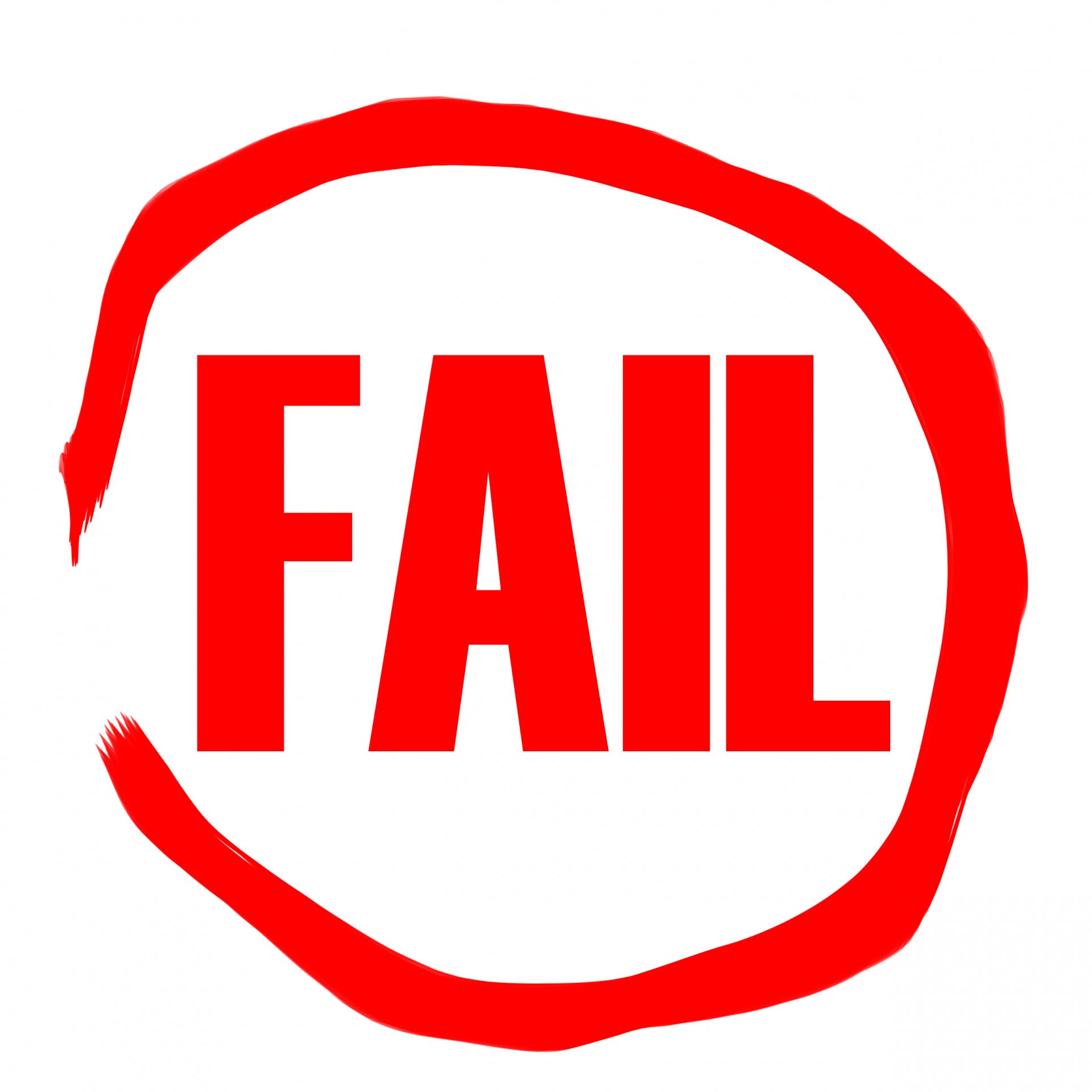 fail failure quiz free photo