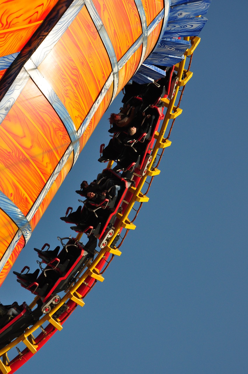 fair roller coaster spa free photo