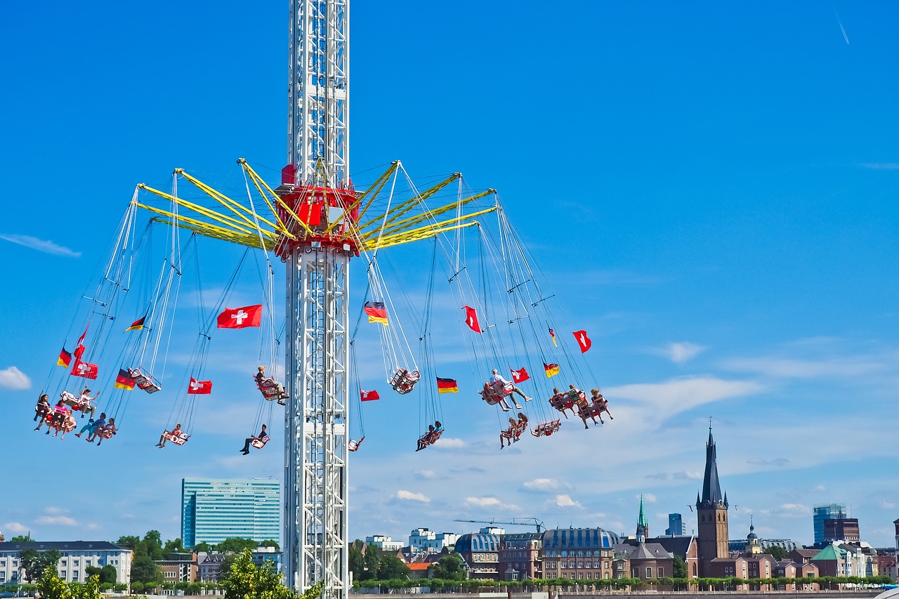 fair ride folk festival free photo