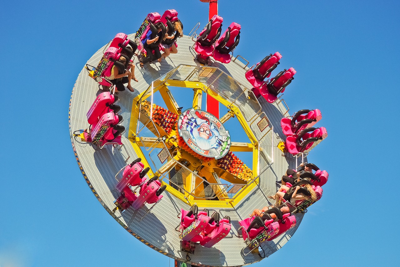 fair ride folk festival free photo