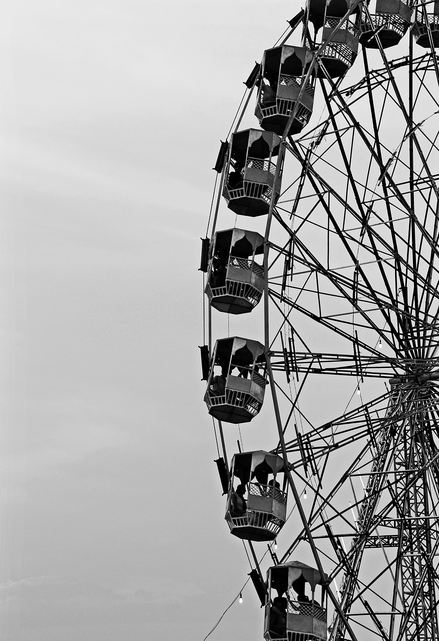 fair ferries wheel round free photo
