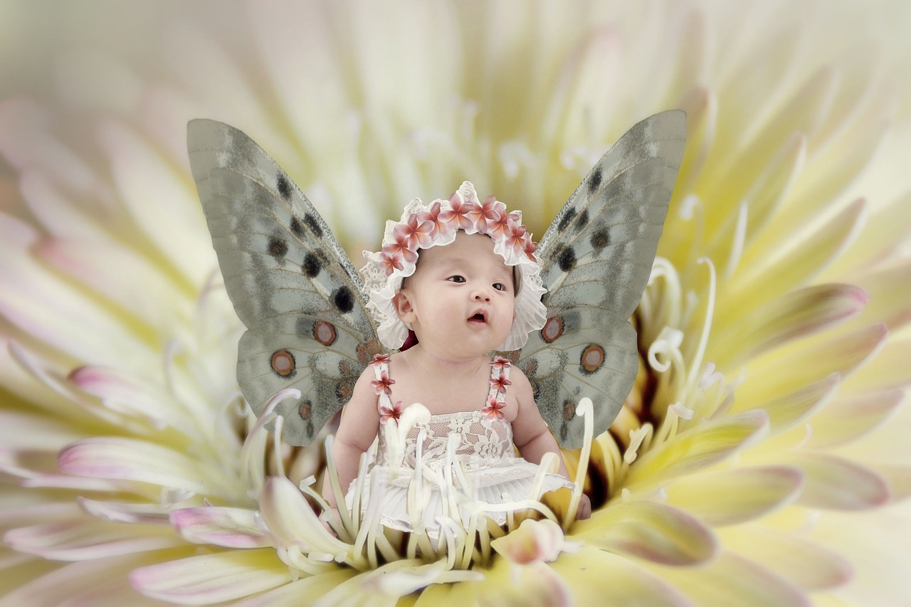 fairy baby fantasy free photo