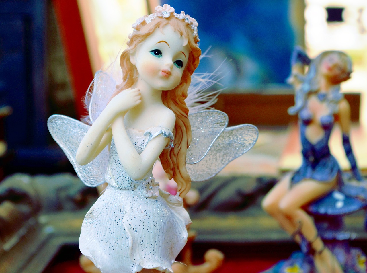 fairy ornament flea market free photo