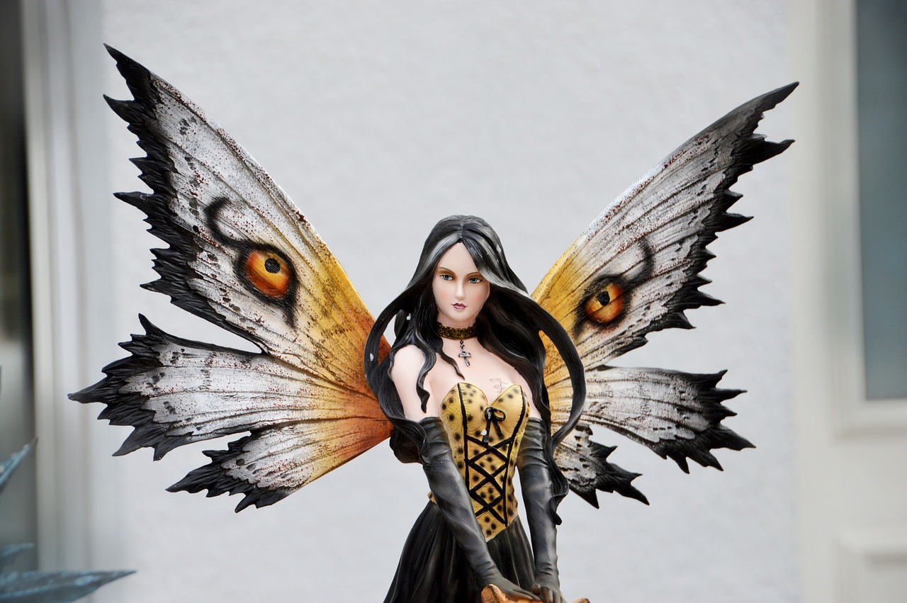 fairy  character  statue free photo