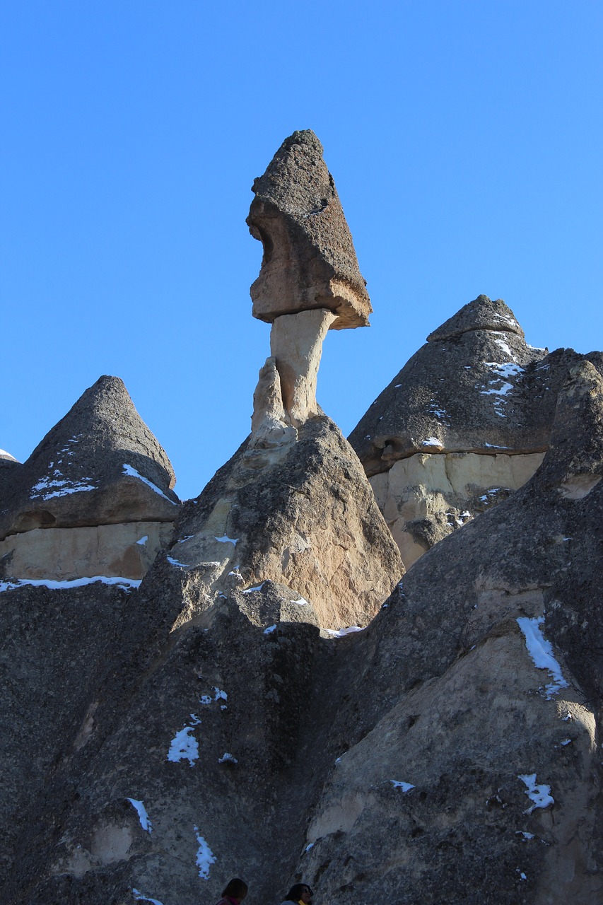 fairy chimneys  cappadocia  turkey free photo