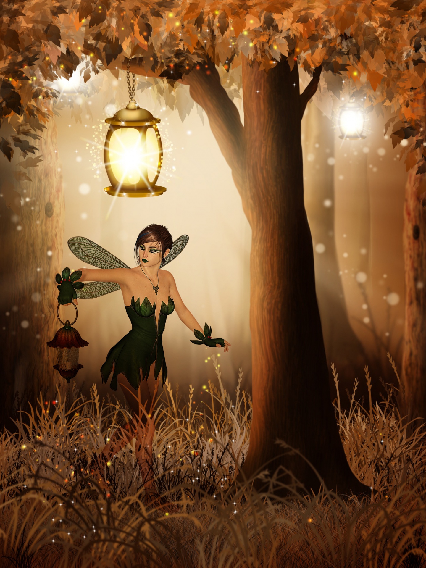 fairy elf forest free photo