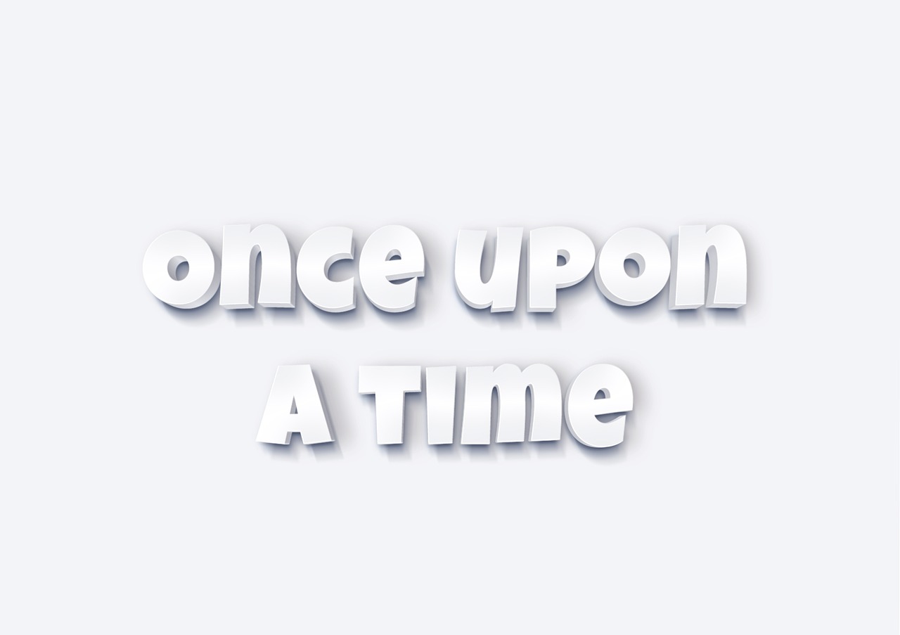 fairy tales font once upon a time free photo