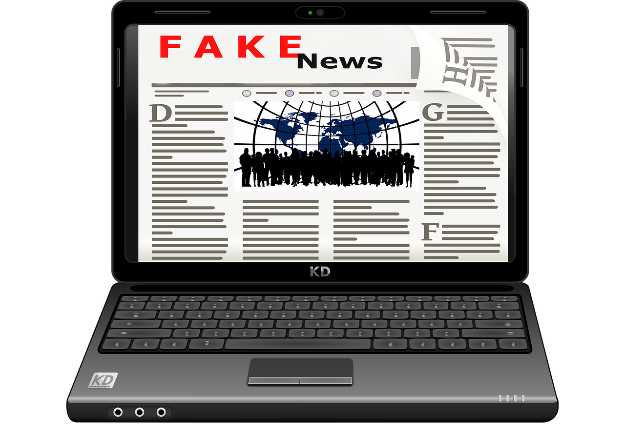 fake fake news media free photo