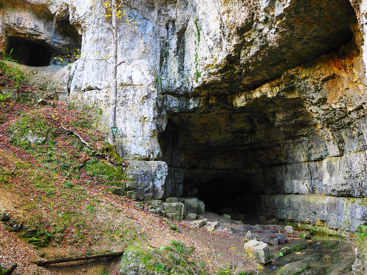 falkensteiner cave cave caves portal free photo