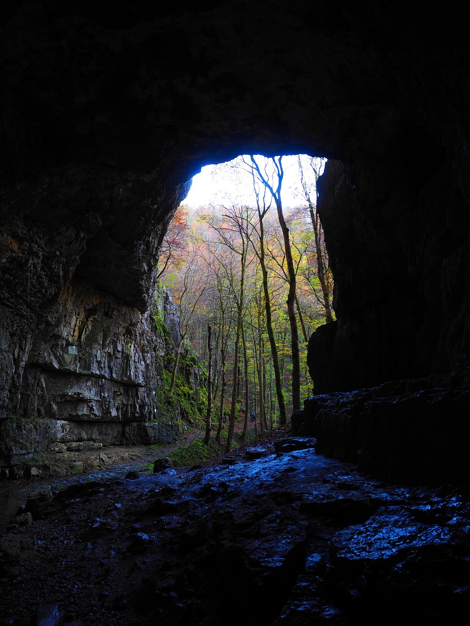 falkensteiner cave cave caves portal free photo
