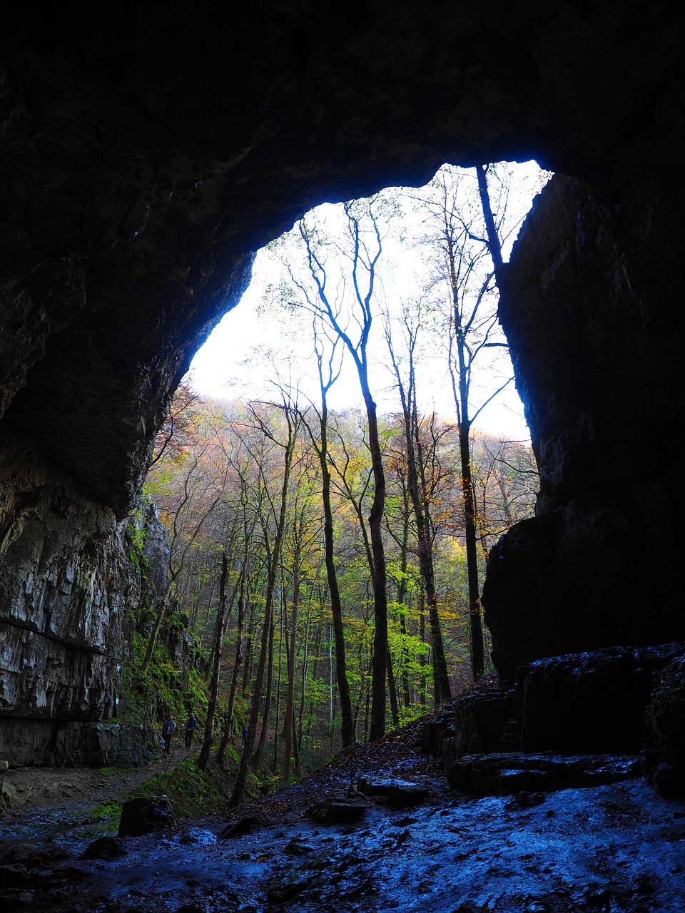 falkensteiner cave cave caves portal free photo