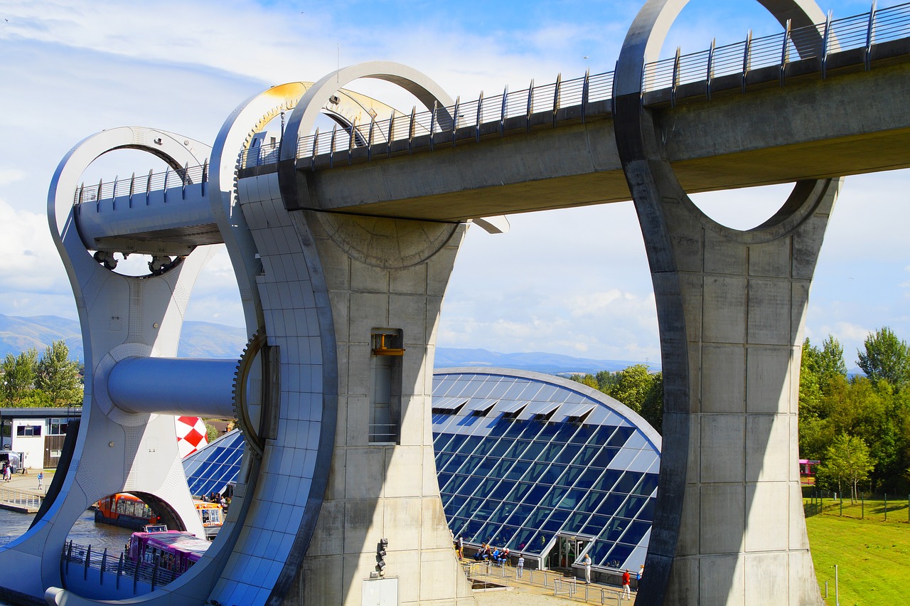 falkirk  scotland  falkirk wheel free photo