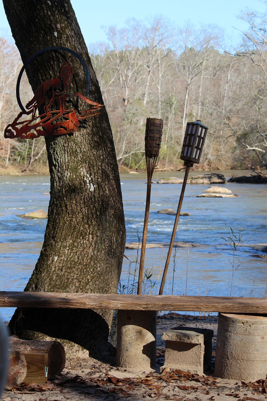 fall autumn river free photo