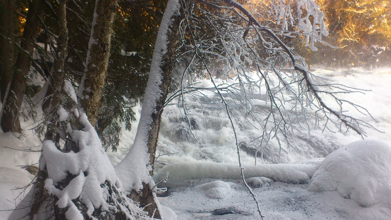 fall cascade water free photo