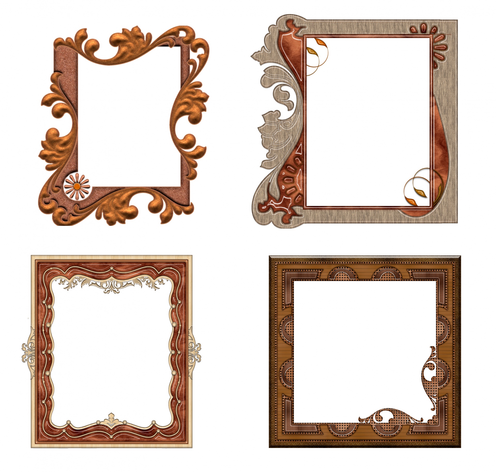 floral frame decorative free photo