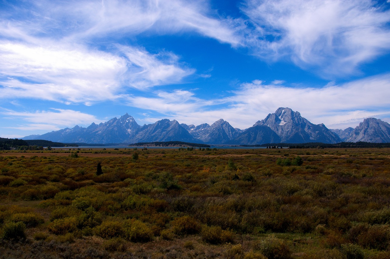 fall in the tetons  autumn  grand free photo