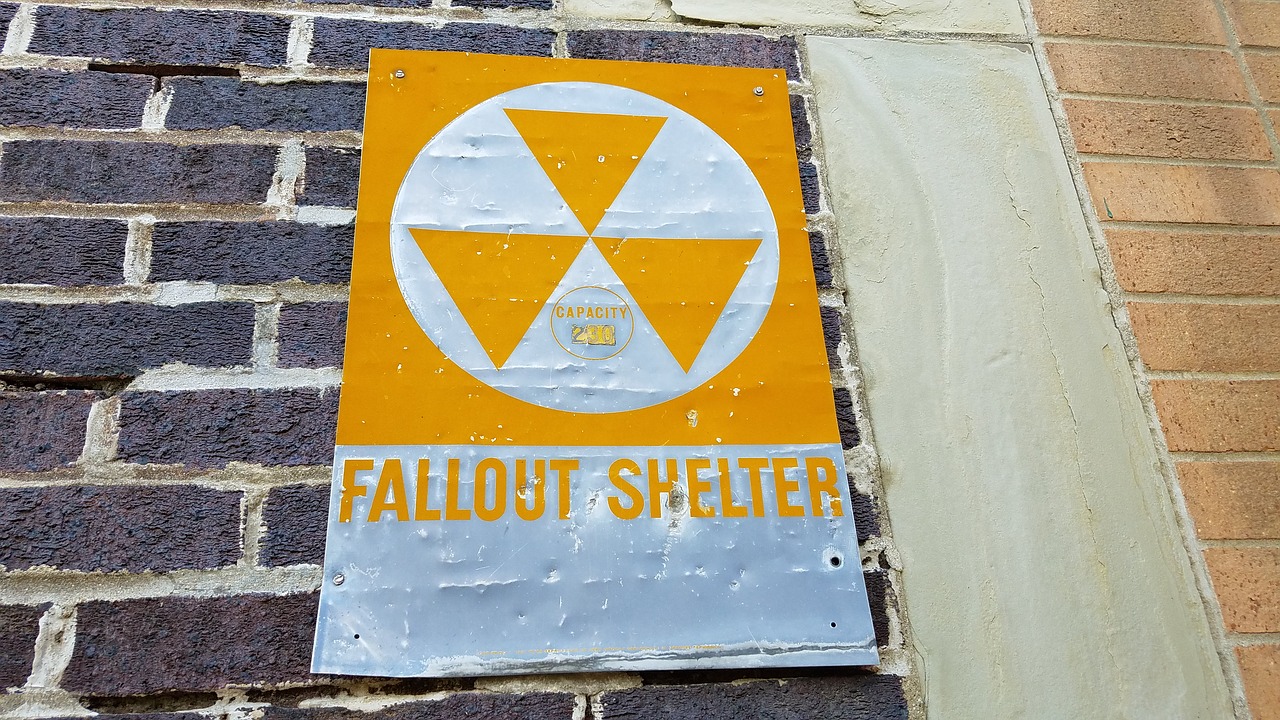 fallout shelter nuclear fallout free photo