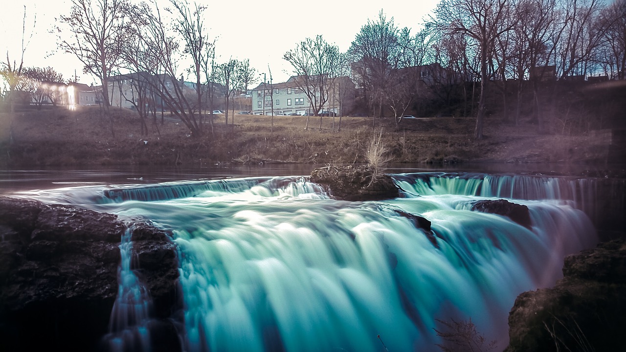 falls nature water free photo