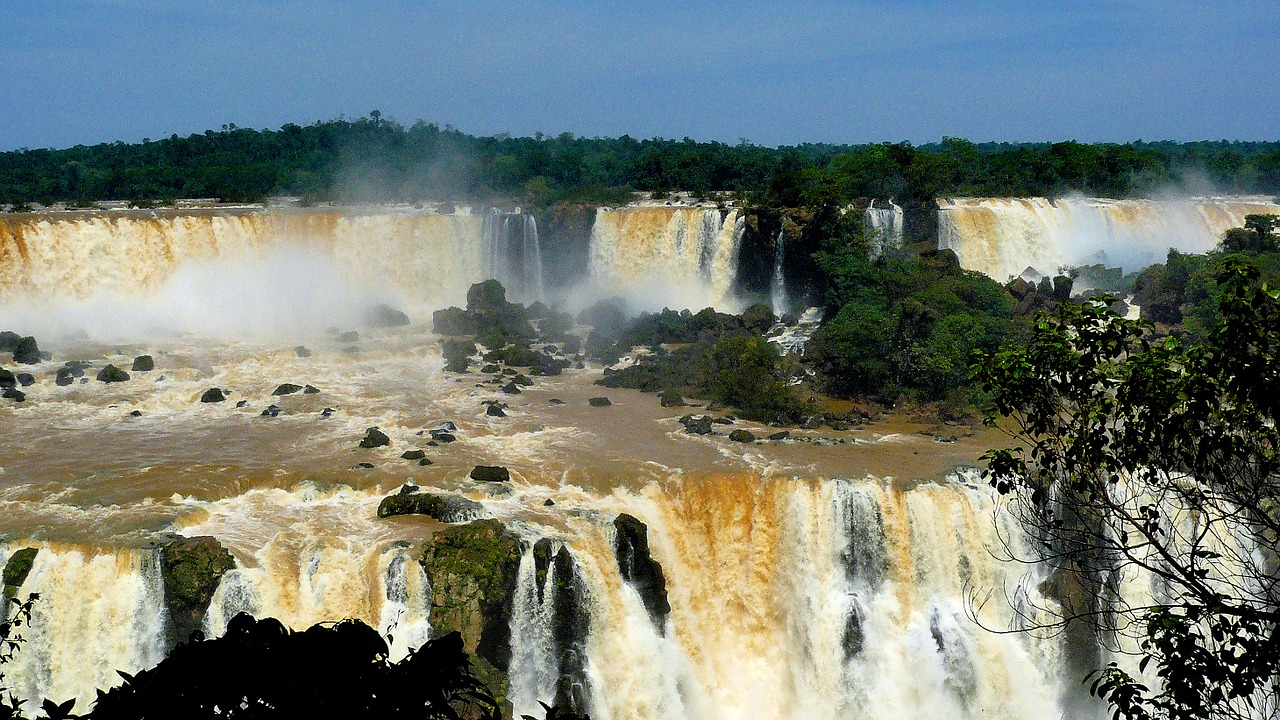 falls foz do iguaczu brazil free photo