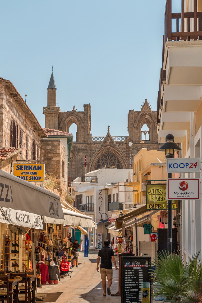 famagusta  cypress  city free photo