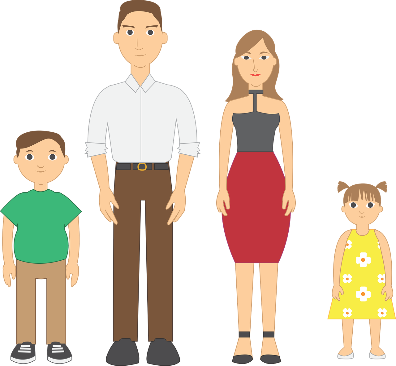 family vector father free photo