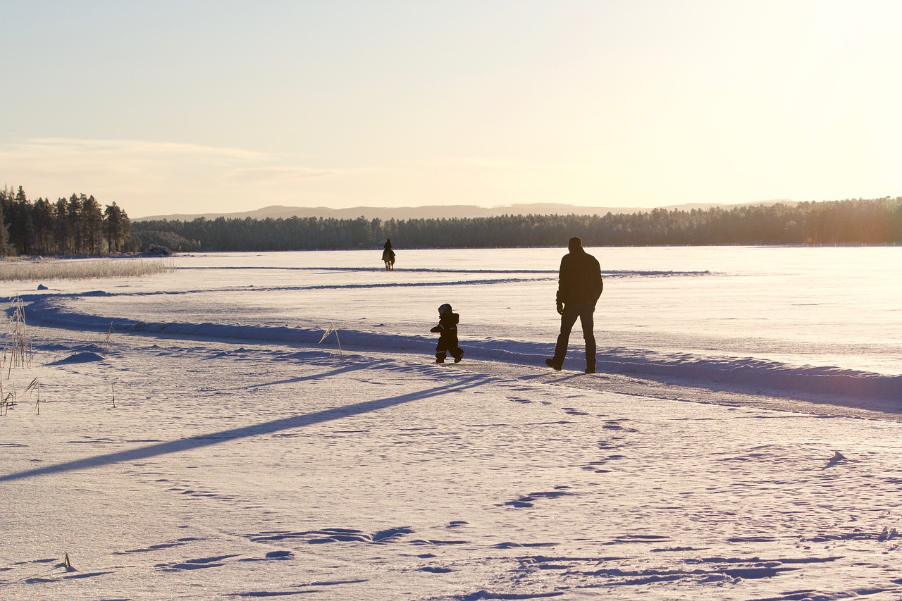 family child father son free photo