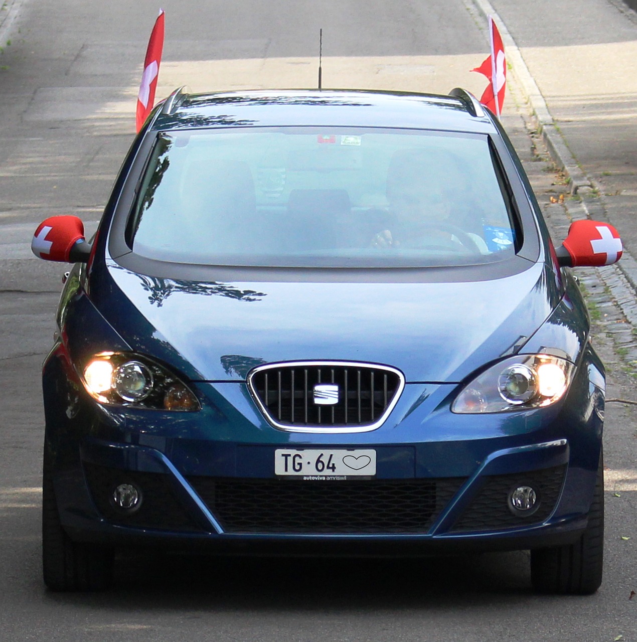 fanartikel flags and pennants auto free photo